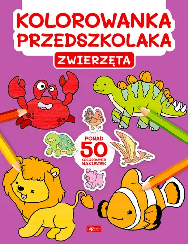 Okładka: Kolorowanka przedszkolaka. Zwierzęta