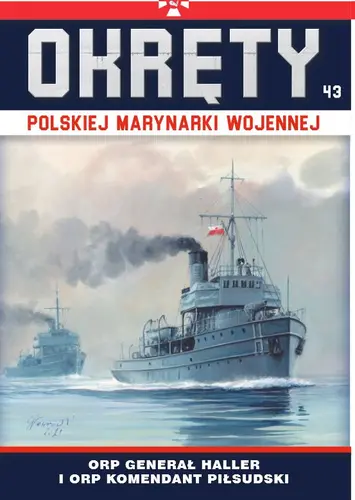 Okładka: Okręty Polskiej Marynarki Wojennej t.43
