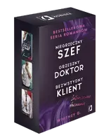 Okładka: Pakiet Intensywne doznania. Niegrzeczny szef, Grzeszny doktor, Bezwstydny klient