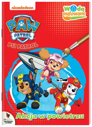 Okładka: Psi Patrol. Wodą malowane cz. 11