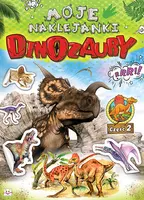 Okładka: Moje naklejanki. Dinozaury cz. 2