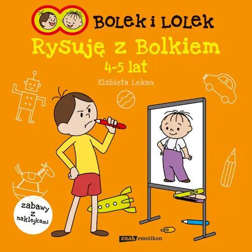 Okładka: Bolek i Lolek. Rysuję z Bolkiem