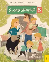 Okładka: Słonecznikowa 5. Kość dinozaura. Tom 1