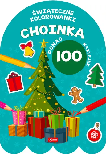 Okładka: Choinka. Kolorowanka z naklejkami