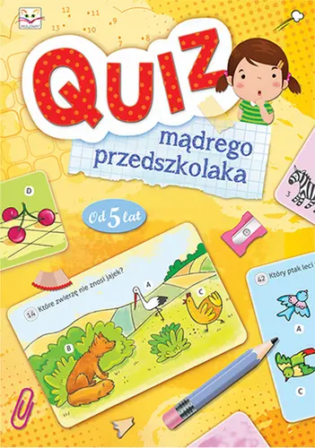Okładka: Quiz mądrego przedszkolaka (od 5 lat)