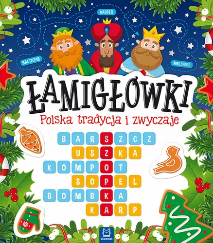 Okładka: Łamigłówki. Polska tradycja i zwyczaje