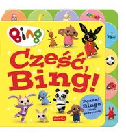 Okładka: Cześć, Bing! Książka z registrami