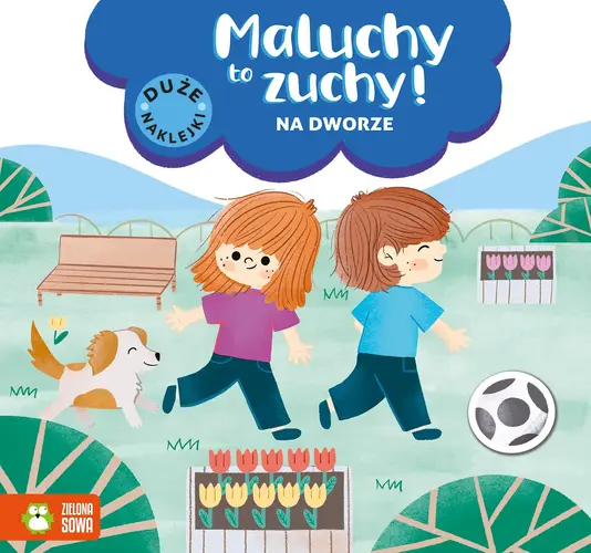 Okładka: Maluchy to zuchy. Na dworze
