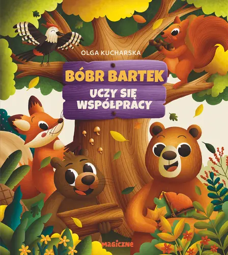 Okładka: Bóbr Bartek uczy się współpracy