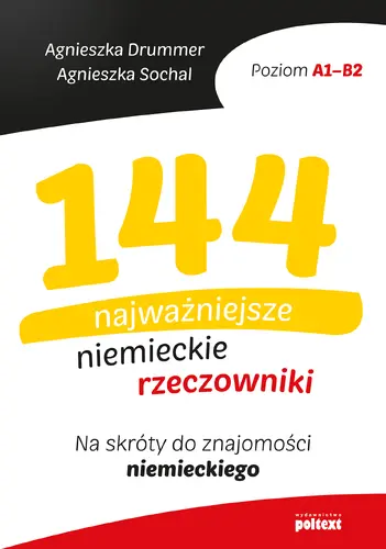 Okładka: 144 najważniejsze niemieckie rzeczowniki