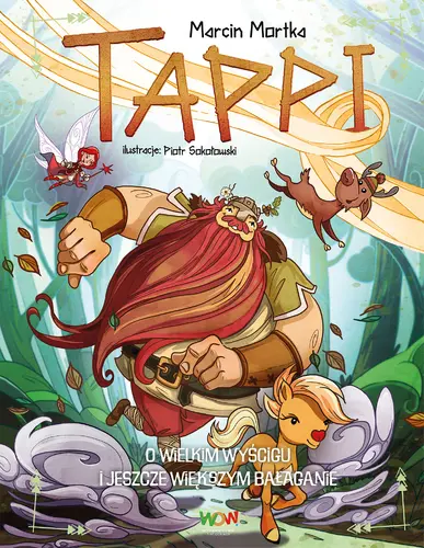 Okładka: Tappi. O wielkim wyścigu i jeszcze większym bałaganie