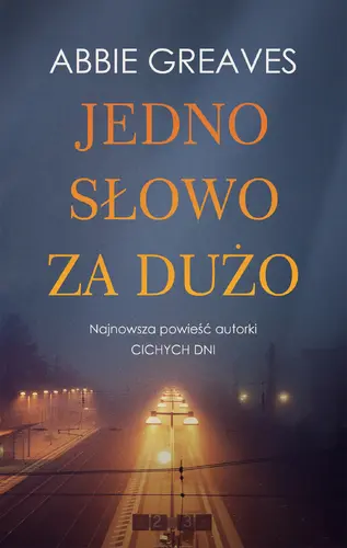 Okładka: Jedno słowo za dużo