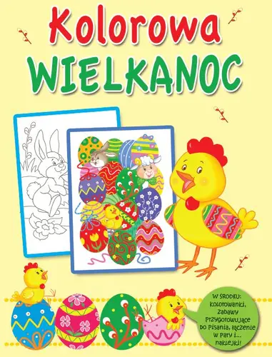 Okładka: Kolorowa Wielkanoc