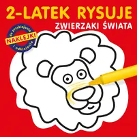 Okładka: 2-latek rysuje. Zwierzaki świata