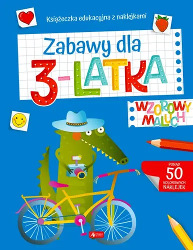 Okładka: Wzorowy maluch. Zabawy dla 3-latka