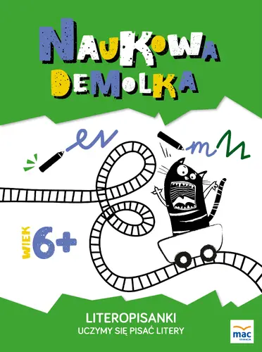 Okładka: Literopisanki. Uczymy się pisać litery 6+