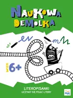 Okładka: Literopisanki. Uczymy się pisać litery 6+