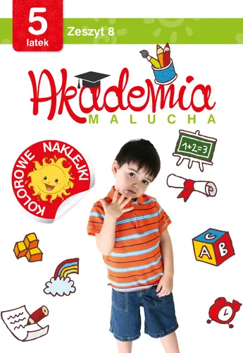 Okładka: Akademia malucha dla 5-latka. Zeszyt 8