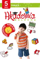 Okładka: Akademia malucha dla 5-latka. Zeszyt 8