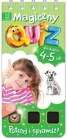 Okładka: Magiczny quiz dla dzieci 4-5 lat. Zielony