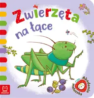 Okładka: Zwierzęta na łące. Akademia maluszka