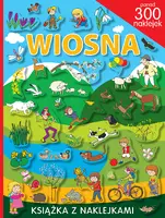 Okładka: Wiosna. Ponad 300 naklejek