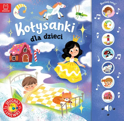 Okładka: Kołysanki dla dzieci. Słuchaj i śpiewaj!