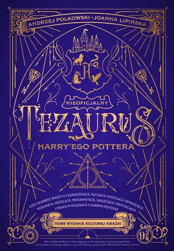 Okładka: Nieoficjalny Tezaurus Harry'ego Pottera