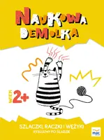 Okładka: Szlaczki, raczki i wężyki. Rysujemy po śladzie 2+