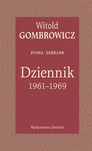 Okładka: Dziennik 1961–1969. Pisma zebrane