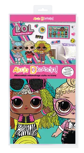 Okładka: L.O.L. Surprise. Akcja Dekoracja