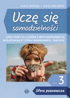 Okładka: Uczę się samodzielności cz. 3: „Sfera poznawcza”