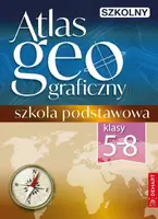 Okładka: Szkolny atlas geograficzny. Klasy 5–8