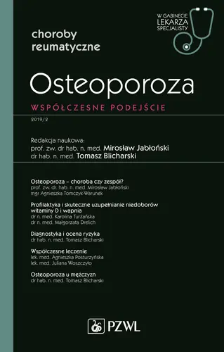 Okładka: Osteoporoza. W gabinecie lekarza specjalisty.