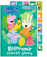 Okładka: Peppa Pig. Kreatywny maluch. Kolorowy zawrót głowy