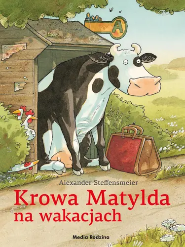 Okładka: Krowa Matylda na wakacjach-wydanie zeszytowe