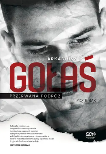 Okładka: Arkadiusz Gołaś. Przerwana podróż