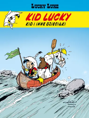 Okładka: Lucky Luke. Kid Lucky. Kid i inne dzieciaki. Tom 5