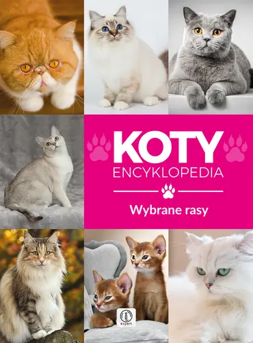 Okładka: Expert. Koty - wybrane rasy. Encyklopedia