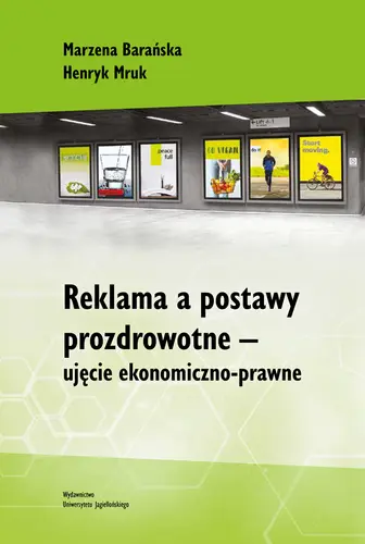 Okładka: Reklama a postawy prozdrowotne