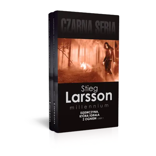 Okładka: Dziewczyna, która igrała z ogniem cz. I i II