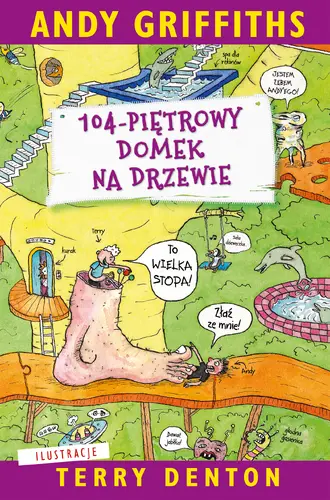 Okładka: 104-piętrowy domek na drzewie
