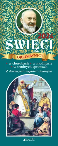 Okładka: Święci orędownicy w chorobach, w modlitwie, w trudnych sprawach