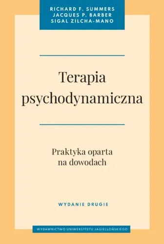 Okładka: Terapia psychodynamiczna. Wydanie drugie