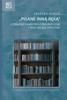 Okładka: „Pisane inną ręką”