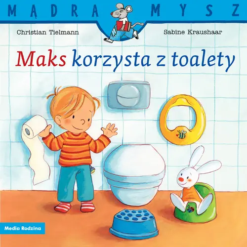 Okładka: Maks korzysta z toalety