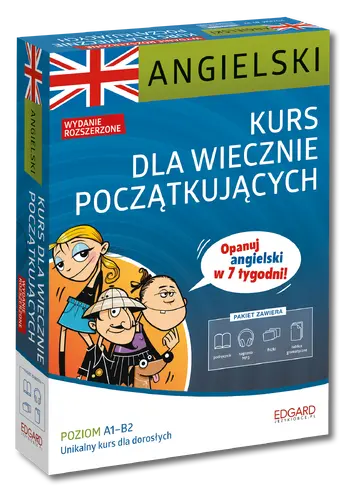 Okładka: Angielski. Kurs dla wiecznie początkujących. Wydanie rozszerzone