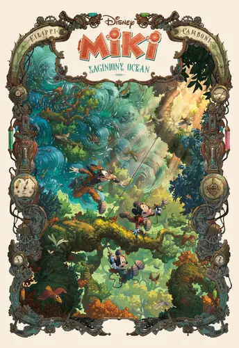 Okładka: Myszka Miki. Miki i zaginiony ocean