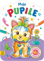 Okładka: Kolorowanka dla dziewczynek. Moje pupile