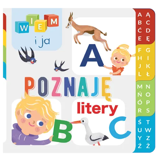 Okładka: Wiem i ja! Poznaję… Litery